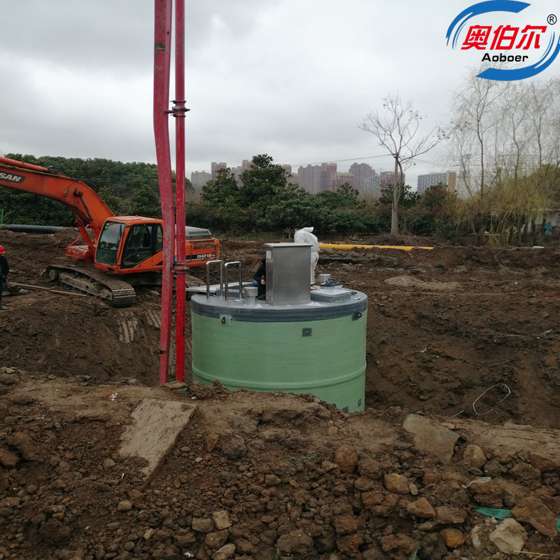 地埋式一體化雨污水提升泵站